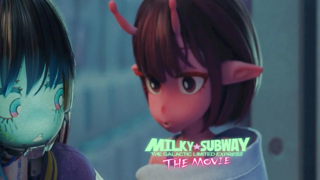 شاهد فيلم Ginga Tokkyuu Milky Subway Movie: Kakueki Teisha Gekijou Yuki 2026 مترجم